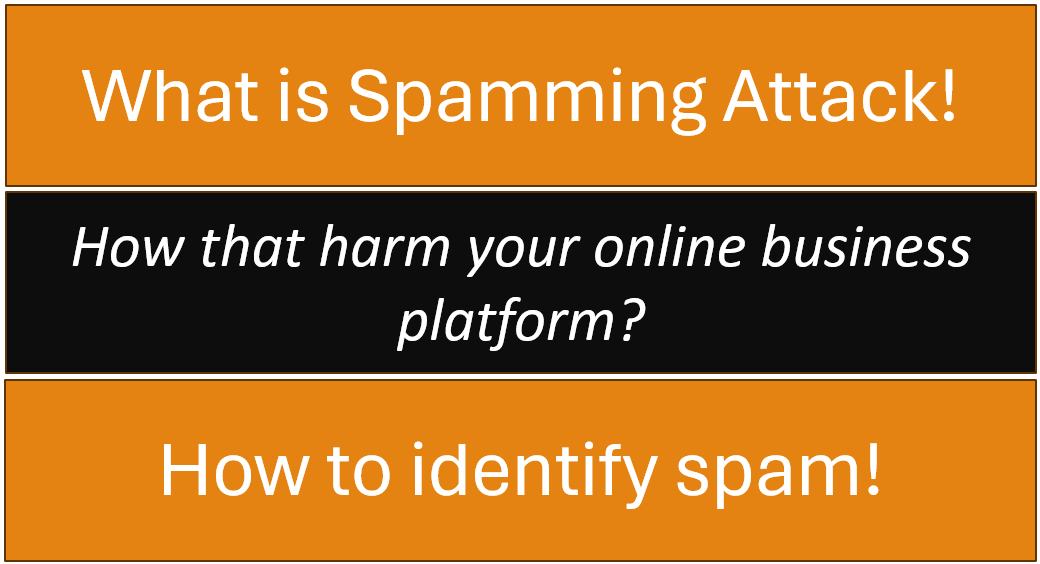 what is spamming attack, how to identify spam
